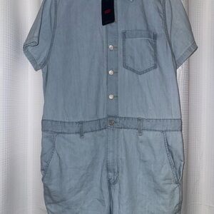 Levi's Light Blue Denim Jumpsuit